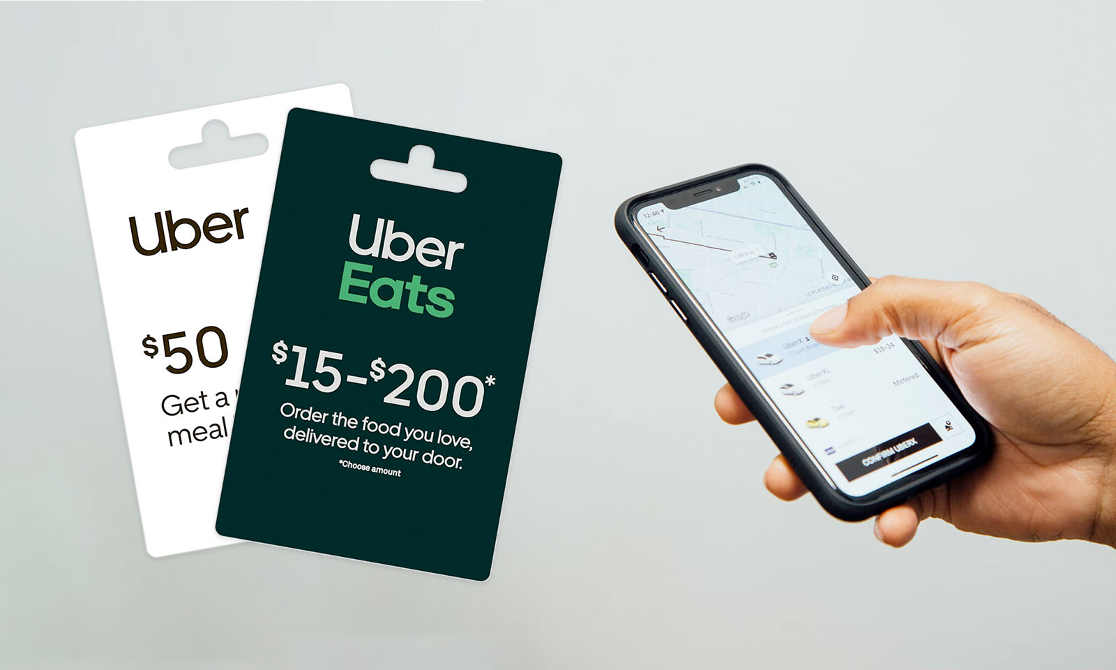 Uber Eats Promo Card Kit (250) Select Your Region Uber