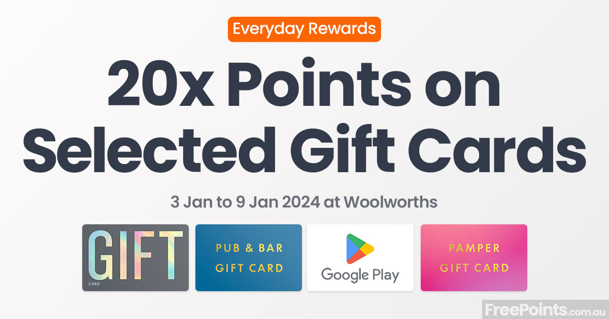 Save on Woolworths gift cards | RACV Members